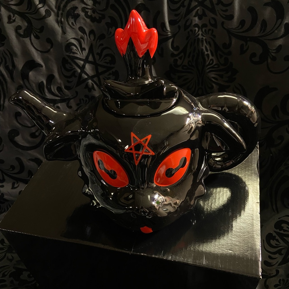 KILLSTAR baphomet teapot brand new in box